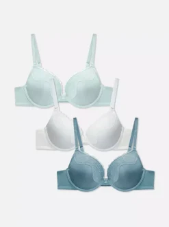 Primark Biustonosze<Koronkowe biustonosze push-up, 3 pary