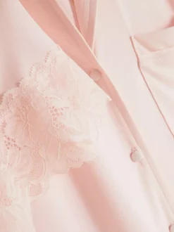 Primark Góry Od Piżamy<Koszula piżamowa z koronkowym wykończeniem