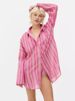 Primark Stroje Kąpielowe I Plażowe<Koszula plażowa z nadrukiem