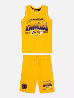 Dzieci Primark Komplety I Gotowe Stroje<Koszulka bez rękawów i szorty NBA LA Lakers, zestaw