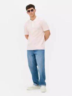 Primark Garnitury I Eleganckie Ubrania|Topy I T-Shirty<Koszulka polo o wysokiej zawartości bawełny