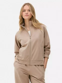 Primark Odzież Domowa I Na Siłownię|Bluzy<Koszulka sportowa z zapięciem na zamek