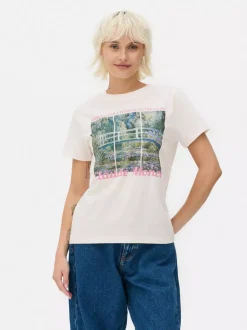 Primark Topy I T-Shirty<Koszulka z dziełem Claude'a Moneta