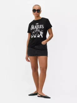 Primark Topy I T-Shirty<Koszulka z motywem zespołu The Beatles