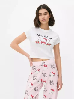 Primark Góry Od Piżamy<Krótka koszulka z motywem Hello Kitty