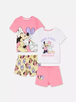 Dzieci Primark Piżamy I Bielizna Nocna<Krótka piżama z Myszką Minnie Disneya, 2 szt.