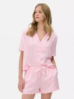 Primark Zestawy Piżamowe<Krótka satynowa piżama