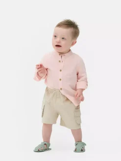 Primark Szorty<Krótkie bojówki ze sznurkiem ściągającym
