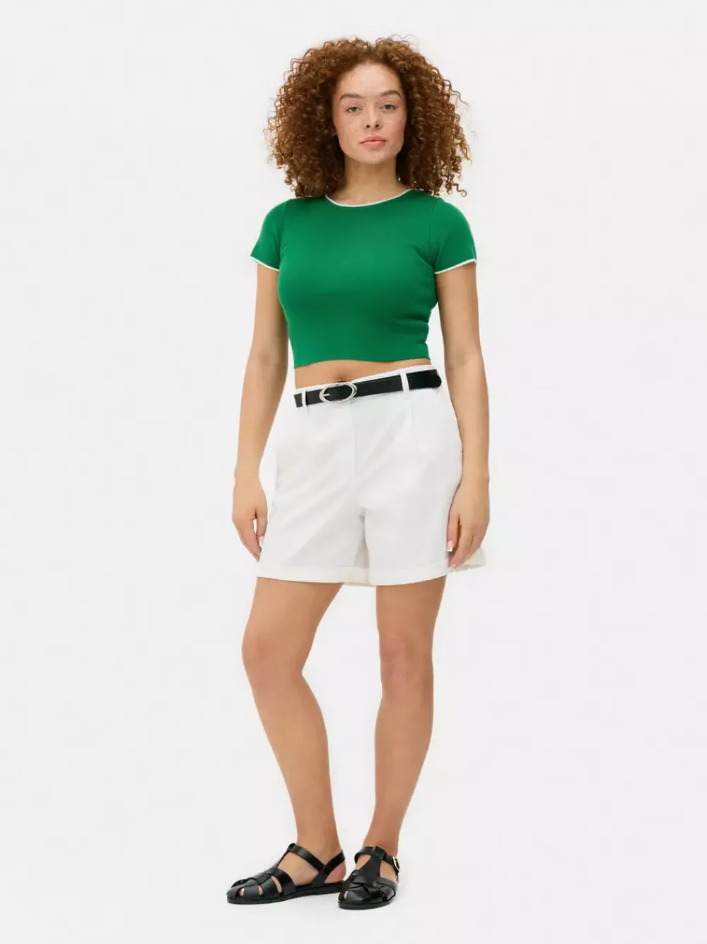 Primark Topy I T-Shirty<Krótki T-shirt w paski