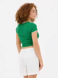 Primark Topy I T-Shirty<Krótki T-shirt w paski