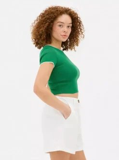 Primark Topy I T-Shirty<Krótki T-shirt w paski