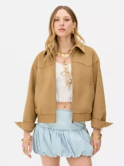 Primark Płaszcze I Kurtki<Kurtka bomberka ze sztucznego zamszu Rita Ora