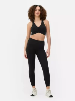Primark Odzież Domowa I Na Siłownię|Spodnie I Legginsy<Legginsy treningowe z wysokim stanem