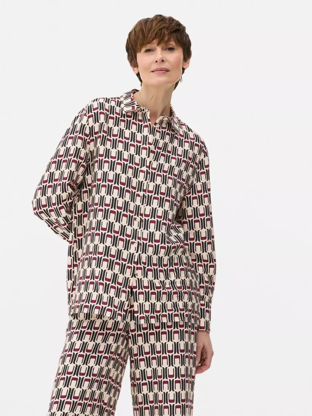 Primark Koszule I Bluzki<Luźna koszula z nadrukiem