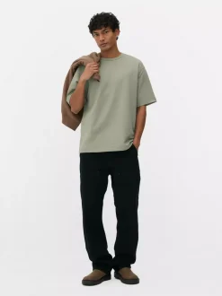 Primark Topy I T-Shirty<Luźny T-shirt z tkaniny seersucker