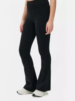Primark Odzież Domowa I Na Siłownię|Spodnie I Legginsy<Miękkie legginsy z rozszerzaną nogawką