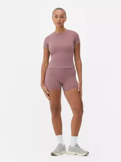 Primark Odzież Domowa I Na Siłownię|Topy I T-Shirty<Miękki T-shirt na siłownię