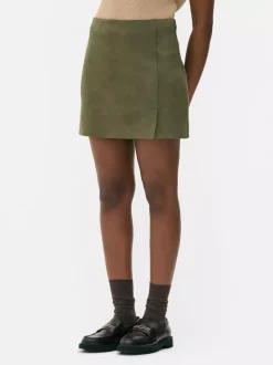 Primark Spódnice<Minispódniczka ze sztucznego zamszu