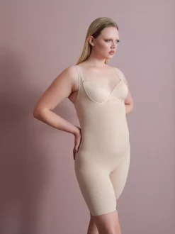 Primark Bielizna Modelująca<Modelujące body damskie do połowy uda