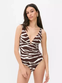 Primark Stroje Kąpielowe I Plażowe<Modelujący strój kąpielowy z dekoltem w serek