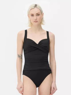 Primark Stroje Kąpielowe I Plażowe<Modelujący strój kąpielowy z marszczonym wzorem