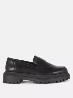 Primark Płaskie Buty<Mokasyny na grubej platformie