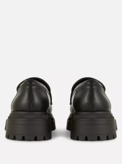 Primark Płaskie Buty<Mokasyny na grubej platformie