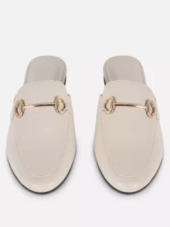 Primark Płaskie Buty<Mokasyny typu mule ze sprzączką