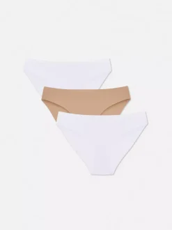 Damskie Primark Majtki Damskie<Niewidoczne figi mini, 3 pary