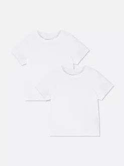 Dzieci Primark Topy I T-Shirty<Niezbędne T-shirty z krótkim rękawem, 2 szt.