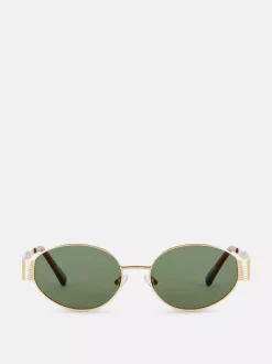 Primark Okulary Przeciwsłoneczne<Okulary przeciwsłoneczne z owalną metalową oprawką