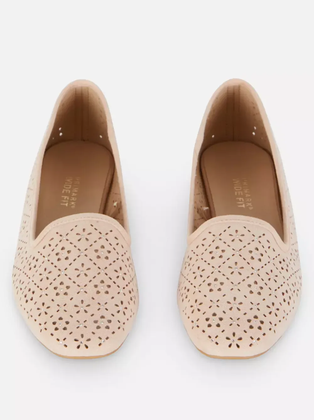 Primark Płaskie Buty<Płaskie baleriny ze strasem i laserowymi wycięciami