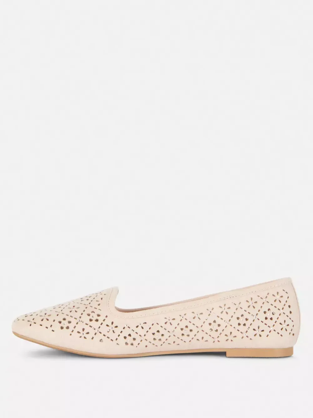Primark Płaskie Buty<Płaskie baleriny ze strasem i laserowymi wycięciami