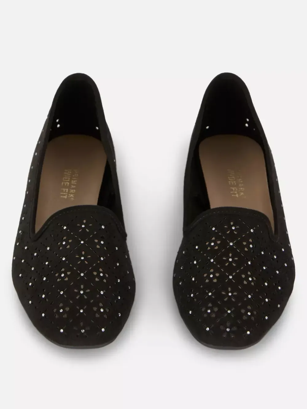 Primark Płaskie Buty<Płaskie baleriny ze strasem i laserowymi wycięciami