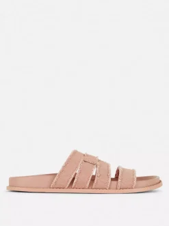Primark Sandały<Płaskie sandały z przeplatanym wzorem