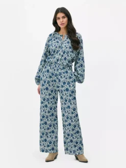 Primark Koszule I Bluzki<Patchworkowa bluzka w kwiaty Paula Echevarría