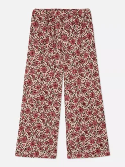 Primark Spodnie I Legginsy<Patchworkowe spodnie w kwiaty