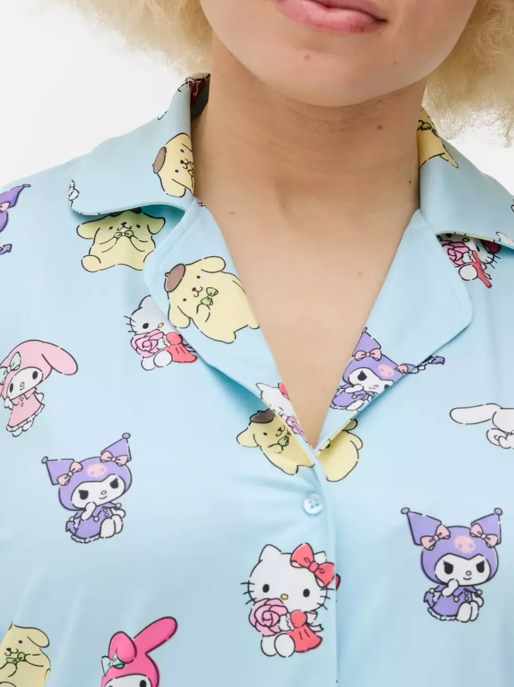 Primark Zestawy Piżamowe<Piżama boyfriend z motywem Hello Kitty i przyjaciół