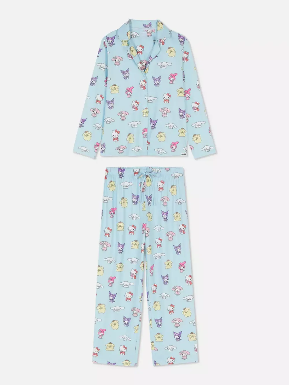 Primark Zestawy Piżamowe<Piżama boyfriend z motywem Hello Kitty i przyjaciół