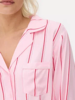 Primark Zestawy Piżamowe<Piżama typu boyfriend z diagonalu