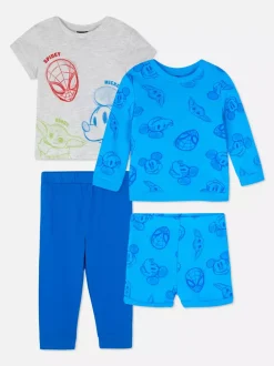 Primark Piżamy I Bielizna Nocna<Piżama z postaciami Disney Originals, 2 szt.