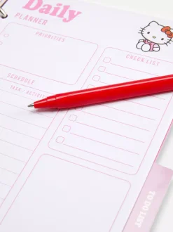 Dzieci Primark Notesy<Planer z motywem Hello Kitty i przyjaciół