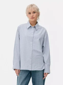 Primark Koszule I Bluzki<Popelinowa koszula z długim rękawem