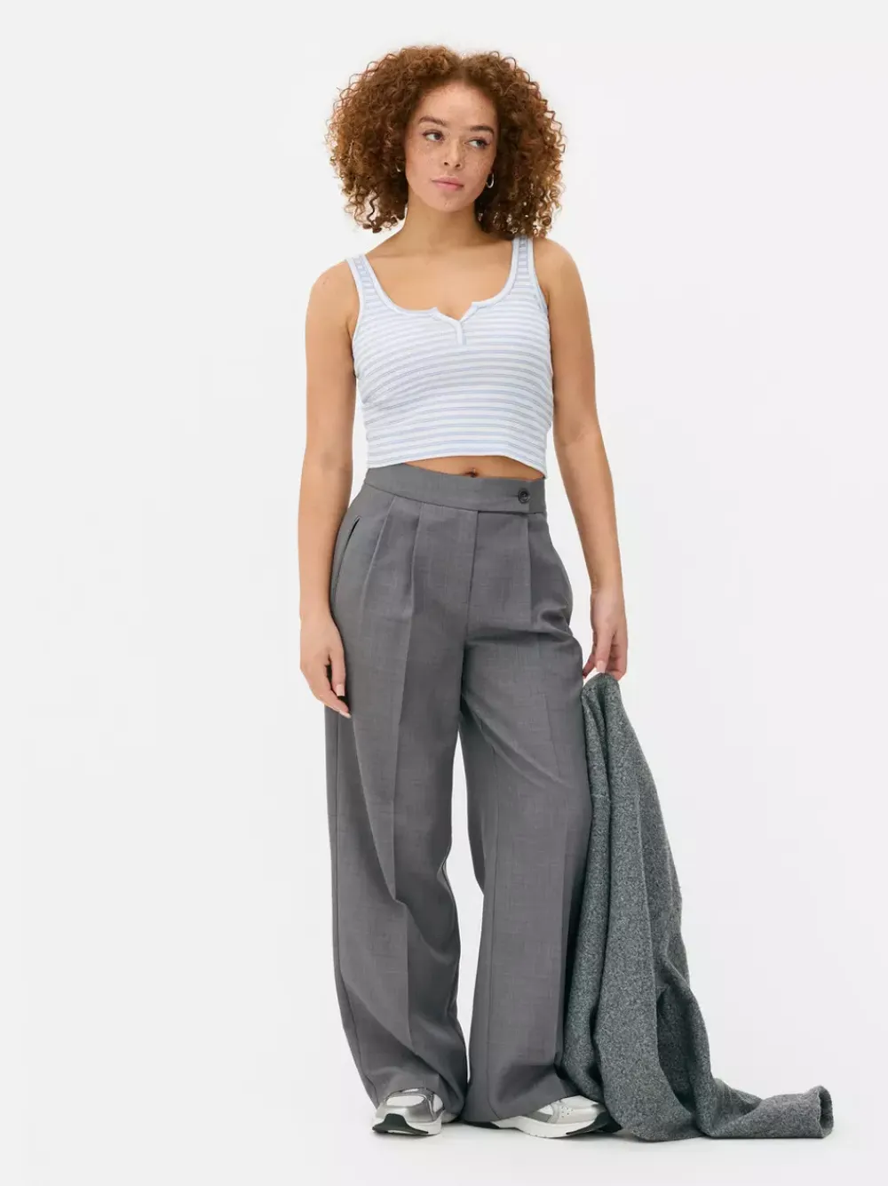 Primark Topy I T-Shirty<Prążkowana koszulka bez rękawów typu henley
