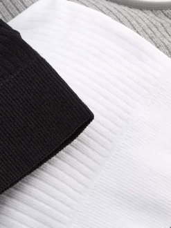 Primark Biustonosze<Prążkowane biustonosze z dekoltem w serek, 3 szt.