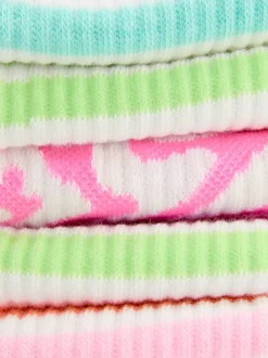 Dzieci Primark Skarpety I Rajstopy<Prążkowane skarpety do kostki w różne wzory, 5 par