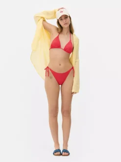 Primark Stroje Kąpielowe I Plażowe<Prążkowany trójkątny dół od bikini