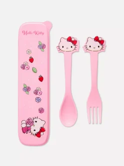 Primark Sztućce I Przybory Kuchenne<Przenośny zestaw sztućców Hello Kitty