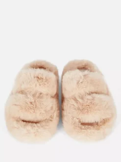 Primark Kapcie<Puszyste kapcie z dwoma paskami