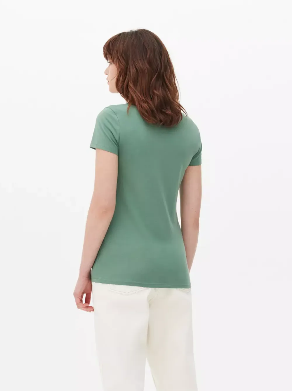 Primark Topy I T-Shirty<Rozciągliwy T-shirt z okrągłym dekoltem